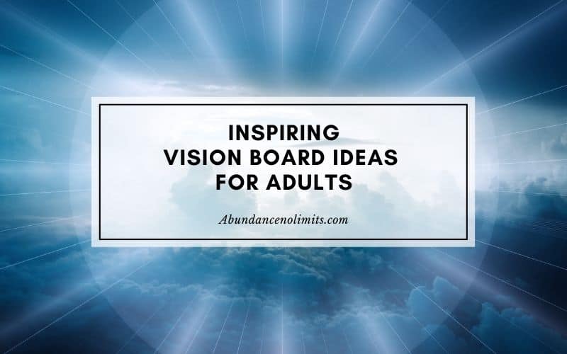 Vision Board Ideas for Adults