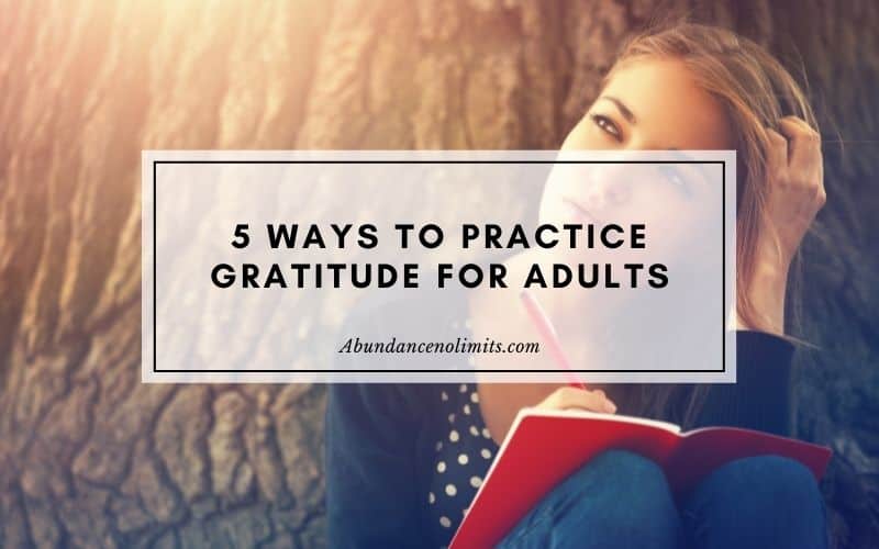 Gratitude Activities for Adults