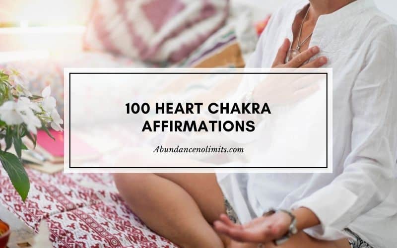 Heart chakra affirmations