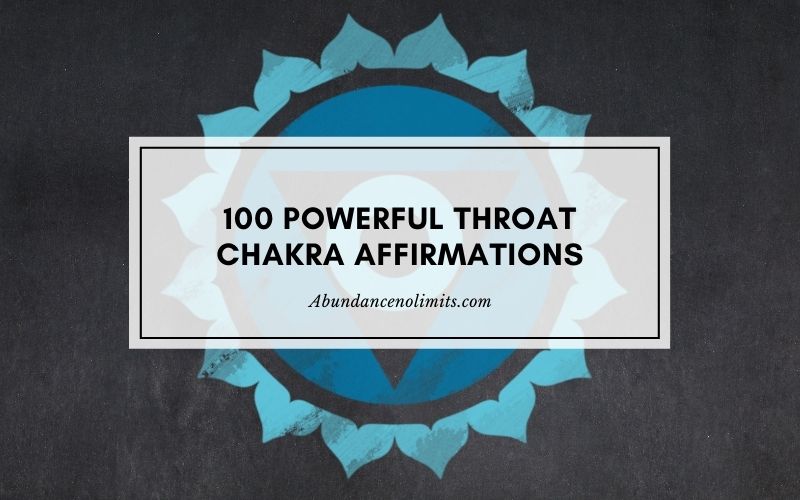 Throat Chakra Affirmations