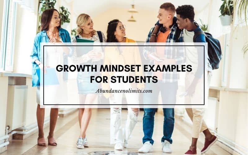 Growth Mindset Examples for Students