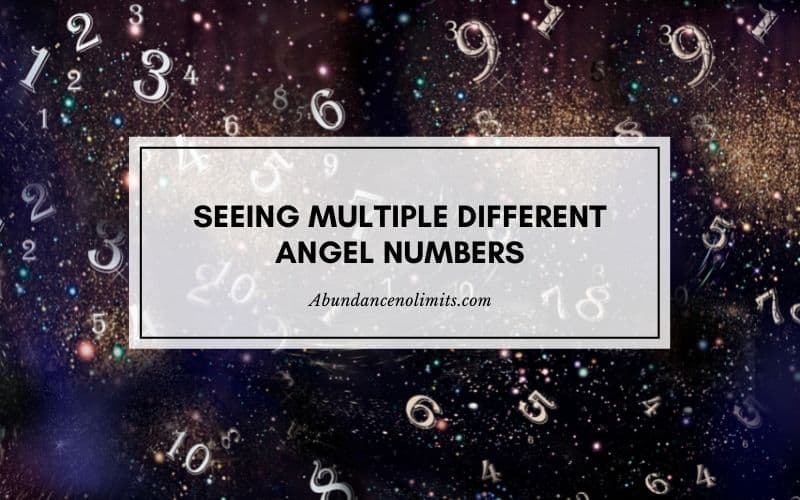 Seeing Multiple Different Angel Numbers