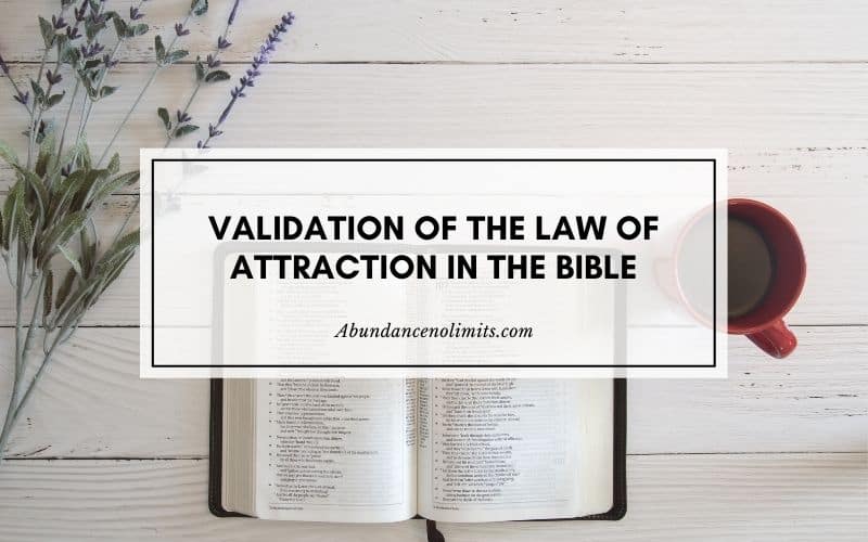 Law of Attraction in the Bible