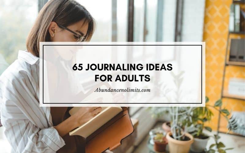 journaling ideas for adults