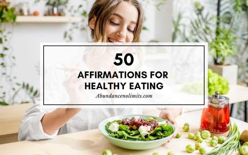 Affirmations for Healthy Eating