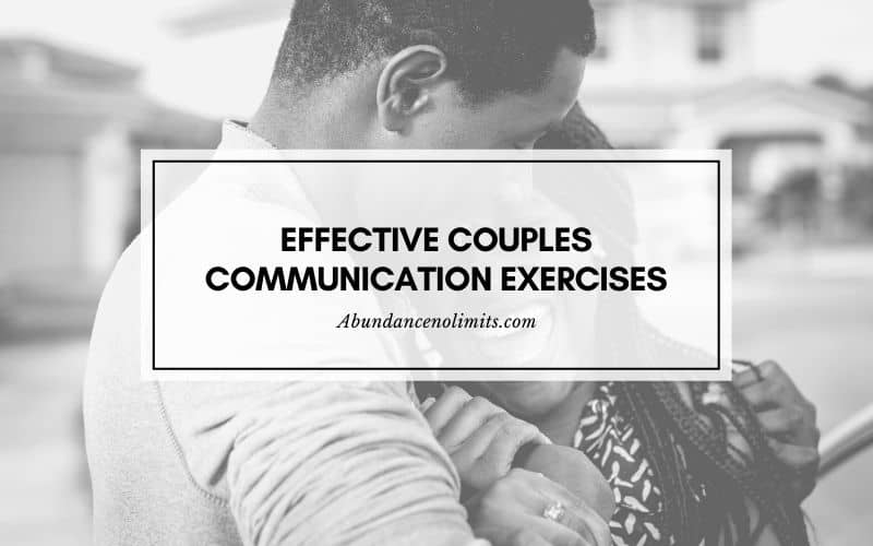 Couples Communication Exercises
