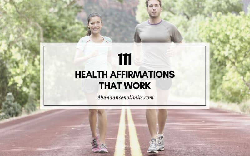Health Affirmations that Work
