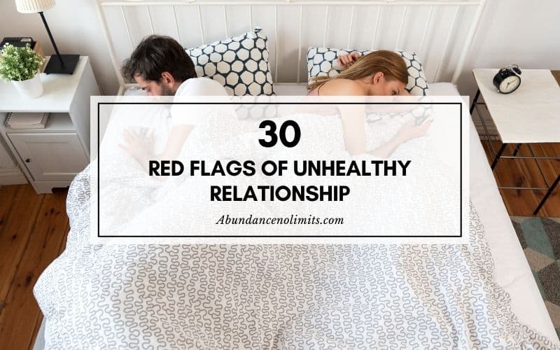 Red Flags of Unhealthy Relationship