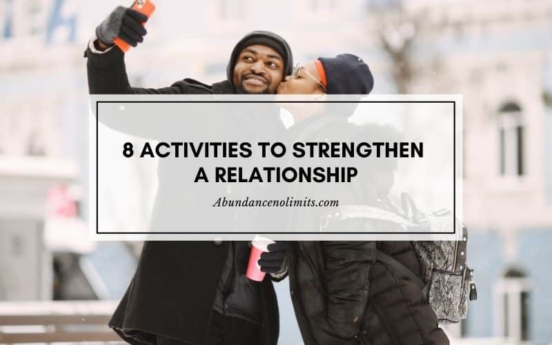 Activities to Strengthen a Relationship