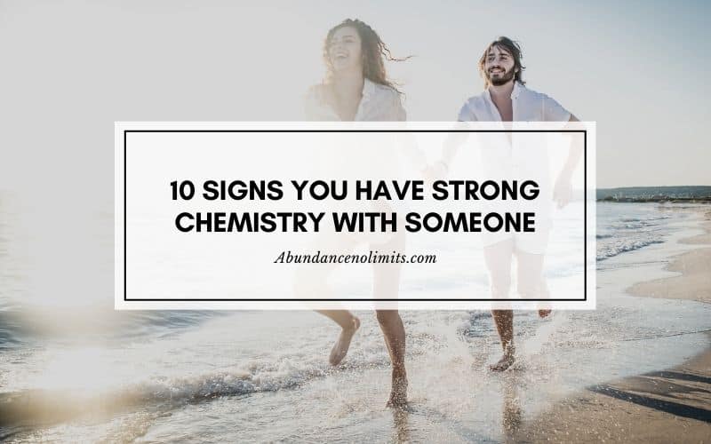 Signs you have chemistry with a guy