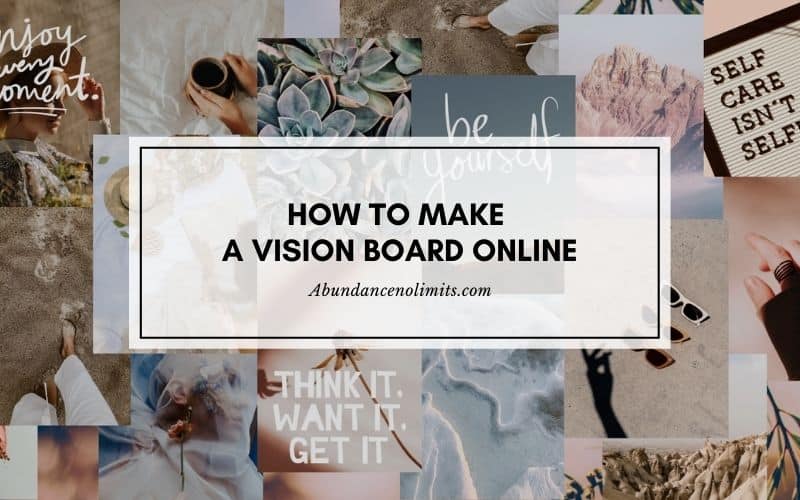 How to Make a Vision Board Online