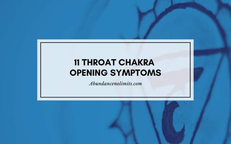 Throat Chakra Opening Symptoms