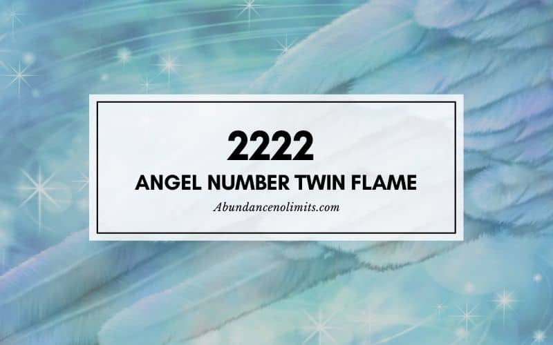 2222 angel number twin flame