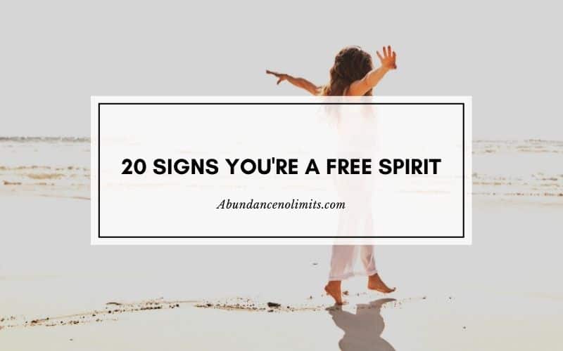 free spirit meaning signs