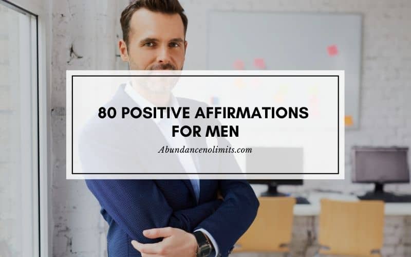 positive affirmations for men