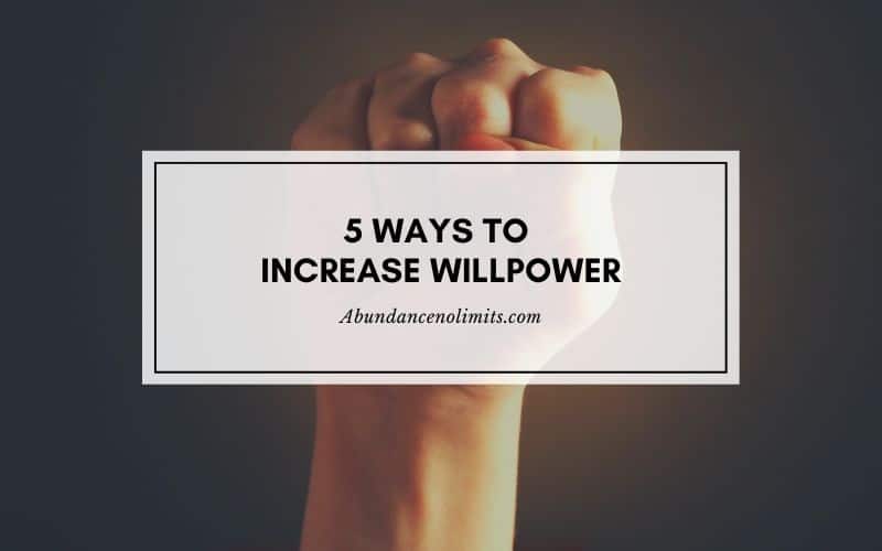 How To Overcome Lack Of Willpower