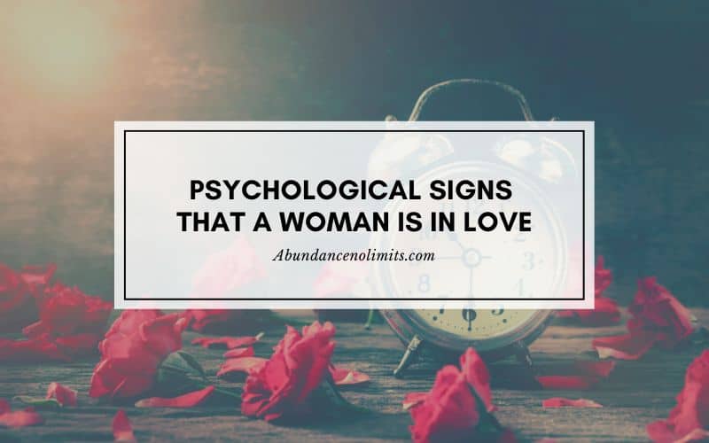 Psychological Signs That a Woman Is in Love
