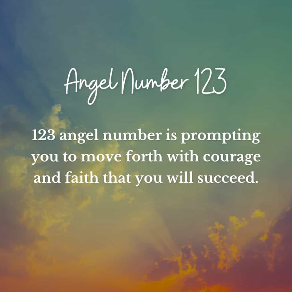 angel number 123