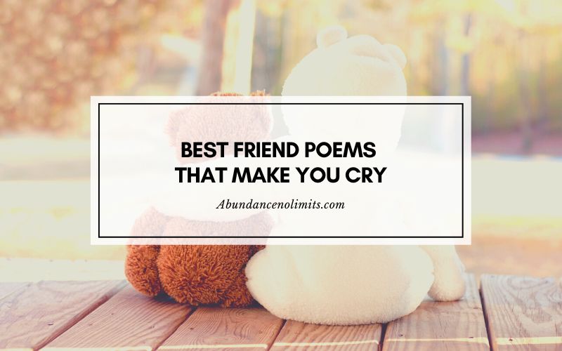 29 Best Friend Poems - Friendship Poems For Best Friends