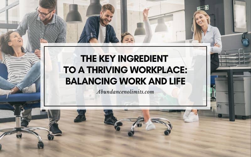Why Work-Life Balance Should Be A Priority For Employers
