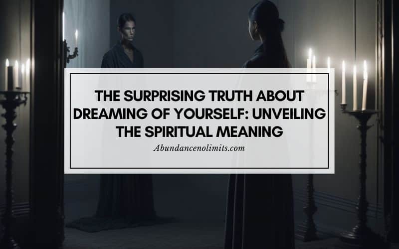 Spiritual Meaning of Seeing Yourself in a Dream