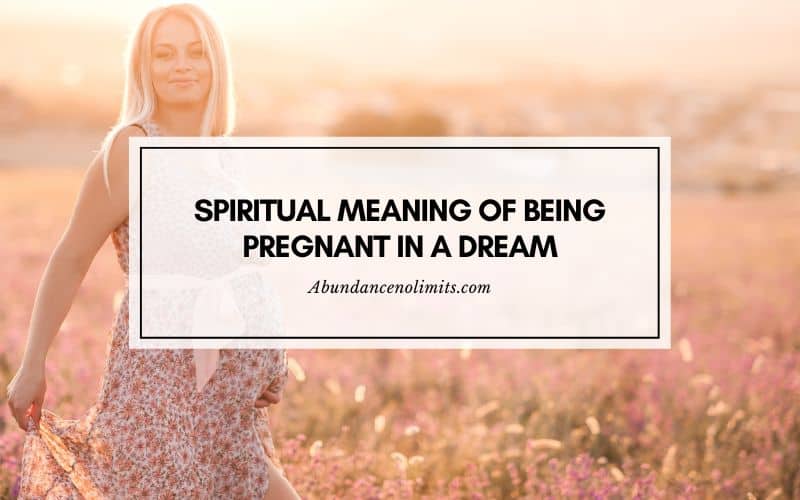 Spiritual Meaning Of Being Pregnant In A Dream