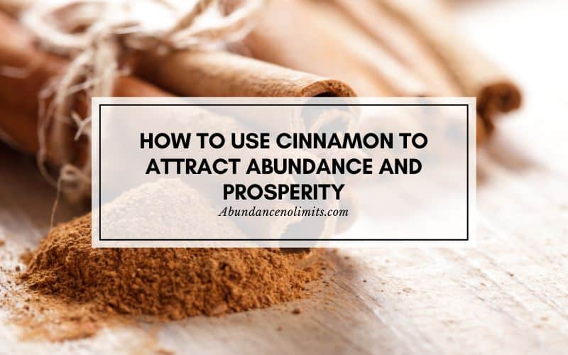 Cinnamon Abundance Ritual