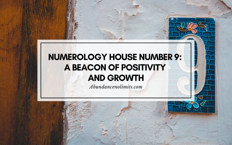 Numerology House Number 9